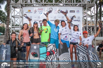 Antigua, Brazil, Dominican Republic and Venezuela win first direct qualifier spots for Kiteboarding Youth Olmypics in perfect Cabarete conditions